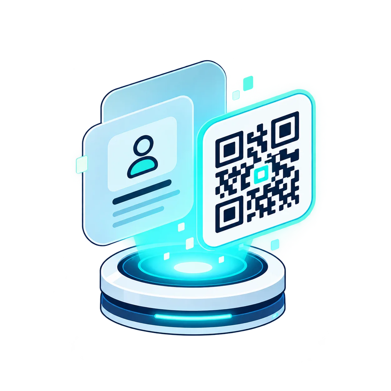A unique QR identity and product profile ready for integration