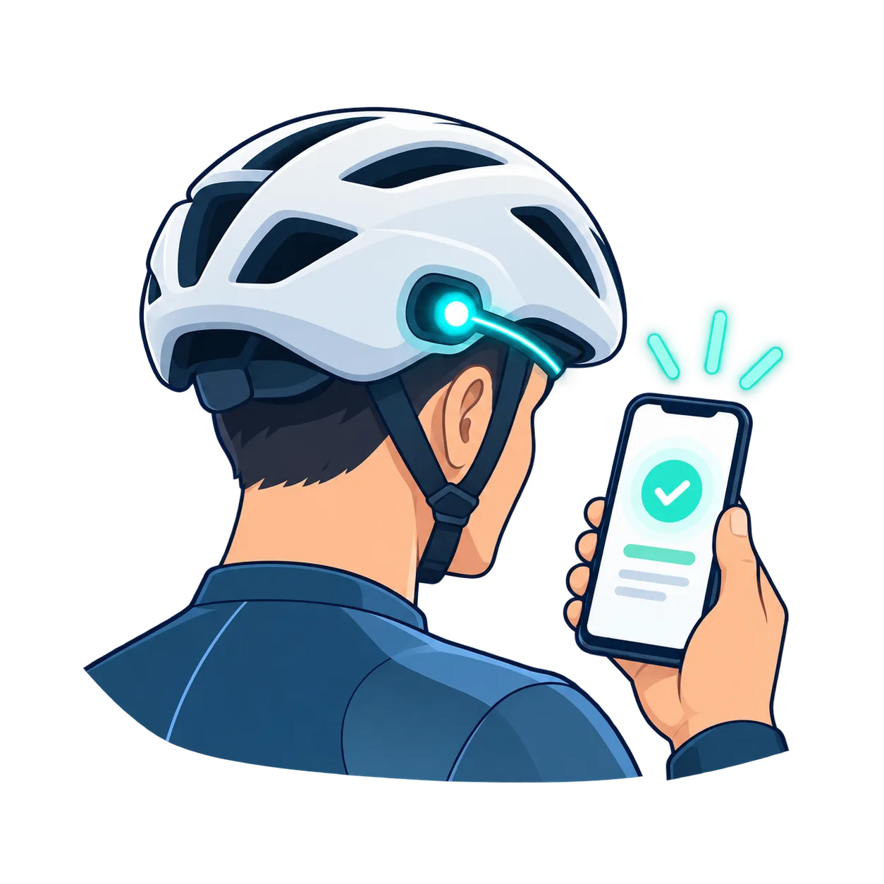 Customer activates the QR-linked product on a phone