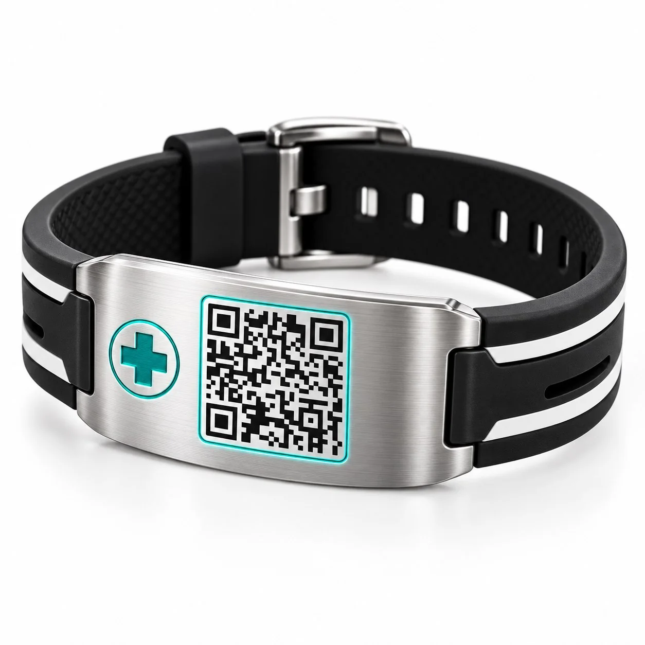 QRepublik QR Medical ID bracelet