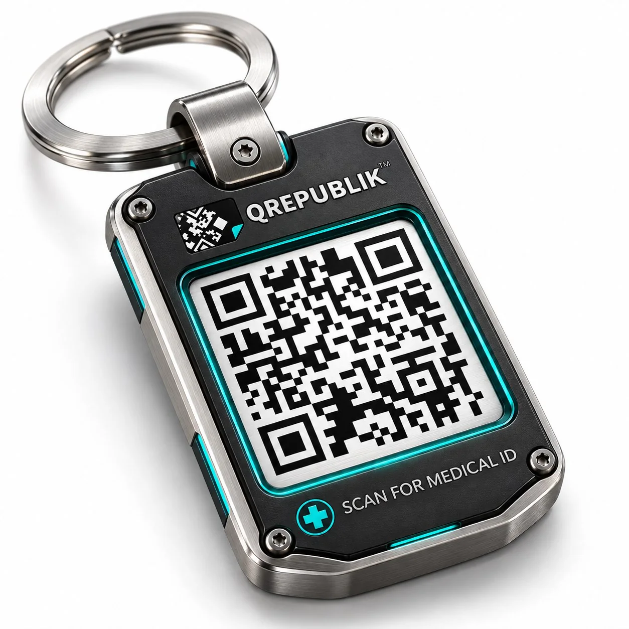 QRepublik QR Medical ID tag